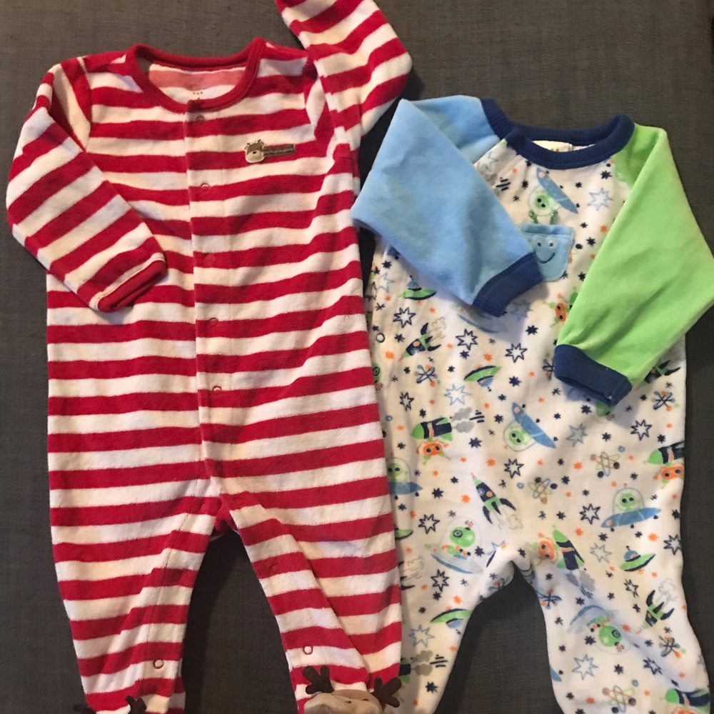 2 velvet romper, onesie
